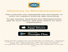 Tablet Screenshot of membercentric.info